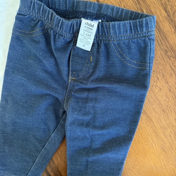 Child of Mine Bundle of 2 Bodysuits and Leggings Size 3-6M - Picture 4 of 4